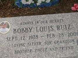 Bobby Louis Ruiz Bobby Louis Ruiz