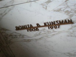 Bonita B. Kunsman Bonita B. Kunsman