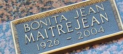 Bonita Jean Maitrejean Bonita Jean Maitrejean