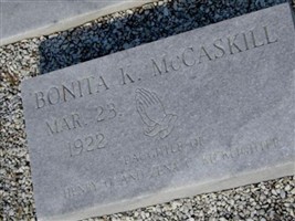 Bonita K. Kicklighter McCaskill Bonita K. Kicklighter McCaskill