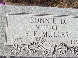 Bonnie D. Muller Bonnie D. Muller