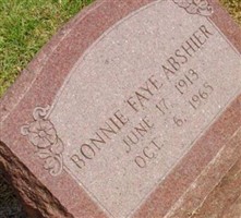 Bonnie Faye Abshier Bonnie Faye Abshier