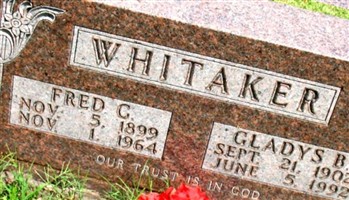 Bonnie Gladys Graves Whitaker