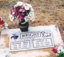Bonnie Mae Weaver Wright Bonnie Mae Weaver Wright