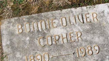 Bonnie Oliver Copher Bonnie Oliver Copher