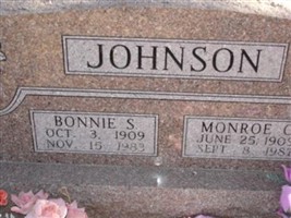 Bonnie Sarah Ann Dunn Johnson Bonnie Sarah Ann Dunn Johnson