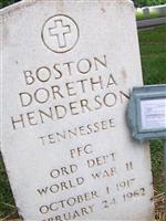Boston Doretha Henderson