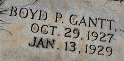 Boyd P Gantt, Jr