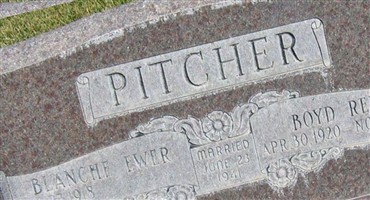 Boyd Rees Pitcher