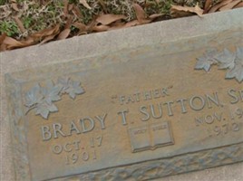 Brady T Sutton, Sr Brady T Sutton, Sr
