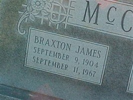 Braxton James McCullen Braxton James McCullen