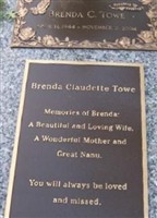 Brenda Claudette Kinsey Towe Brenda Claudette Kinsey Towe