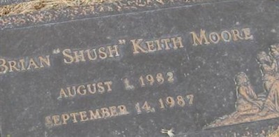 Brian "Shush" Keith Moore Brian "Shush" Keith Moore