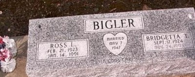 Bridgetta Theresa Bigler Bridgetta Theresa Bigler