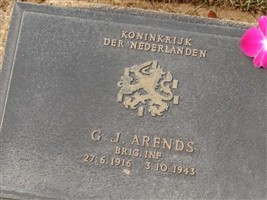 Brig Inf Gerrit J Arends Brig Inf Gerrit J Arends