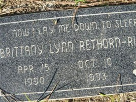 Brittany Lynn Rethorn-Riggs Brittany Lynn Rethorn-Riggs