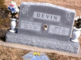 Bron O. Devin Bron O. Devin