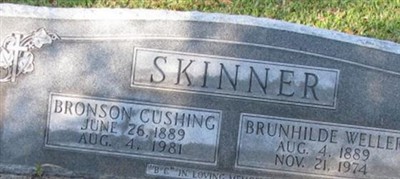 Bronson Cushing "B C" Skinner