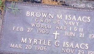 CWO Brownlow Martin "Brown" Isaacs