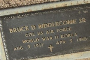 Bruce D Biddlecome, Sr Bruce D Biddlecome, Sr
