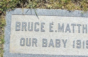 Bruce E. Matthie Bruce E. Matthie