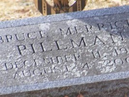 Bruce M Merrick Pillman Bruce M Merrick Pillman