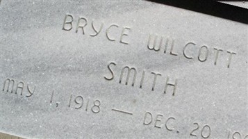 Bryce Wilcott Smith Bryce Wilcott Smith
