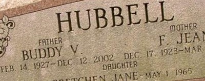 Buddy V Hubbell Buddy V Hubbell