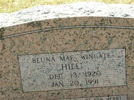 Buna Mae Wingate Hill