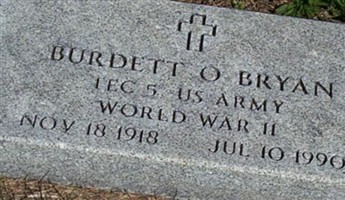 Burdette O. Bryan Burdette O. Bryan