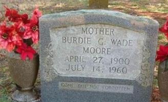 Burdie G Wade Moore