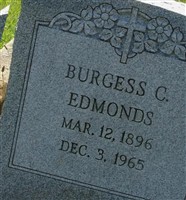 Burgess C. Edmonds Burgess C. Edmonds