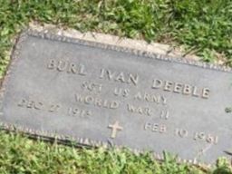Burl I. Deeble