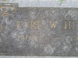 Burl W Hite