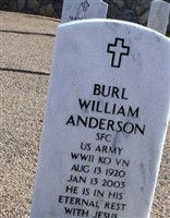 Burl William Anderson Burl William Anderson