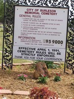 Burleson Memorial Cemetery