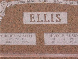 Burnice Austell Ellis Burnice Austell Ellis