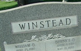 Burnice D Winstead