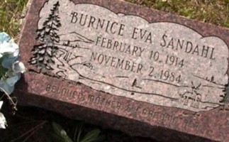 Burnice Eva Sandahl
