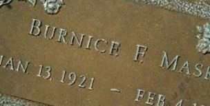 Burnice F. Mask Burnice F. Mask