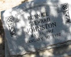 Burnice Steward Johnson Burnice Steward Johnson