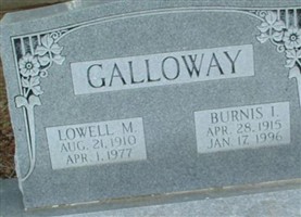 Burnis I. Galloway Burnis I. Galloway
