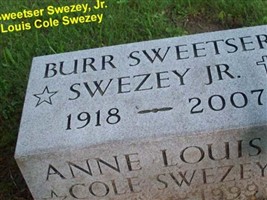 Burr Sweetzer Swezey, Jr