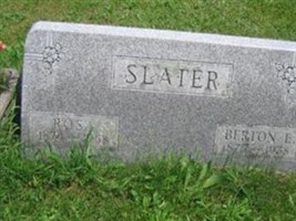 Burton E Slater