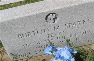 Burton M Sparks Burton M Sparks