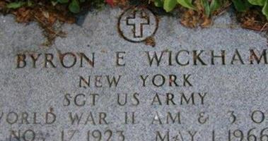 Byron E. Wickham Byron E. Wickham