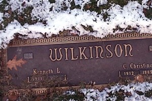 C. Christine Wilkinson C. Christine Wilkinson