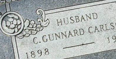C Gunnard Carlson