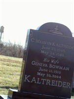 C. Mervin Kaltreider C. Mervin Kaltreider