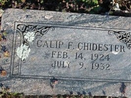 Calip F. Chidester Calip F. Chidester